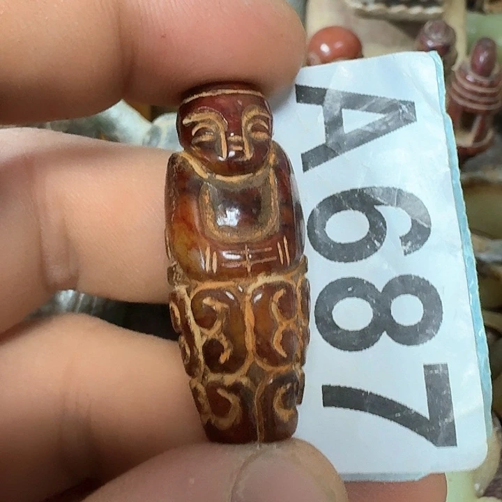 和田玉颈饰未镶嵌二*