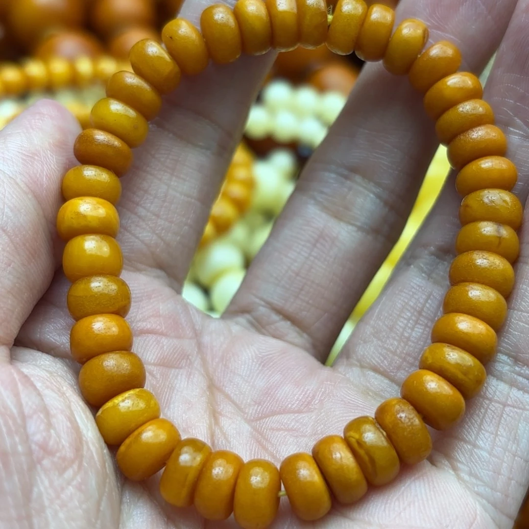 琥珀手链未镶嵌蜜蜡