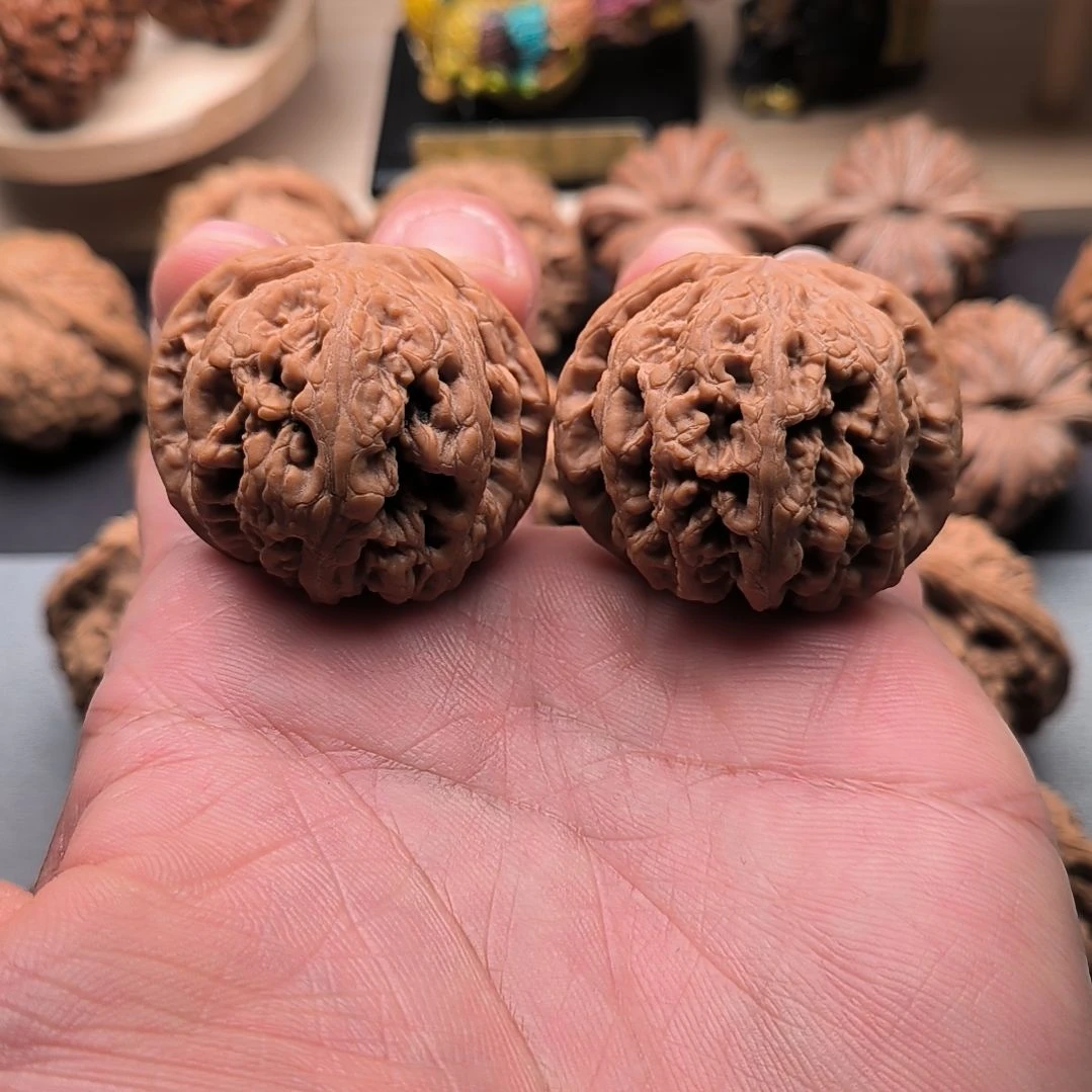 吊坠文玩核桃山地大粗筋39尺