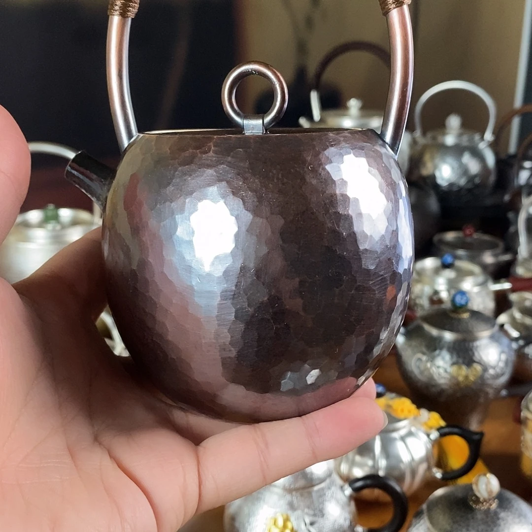 慎***堂手工制作紫铜壶工艺