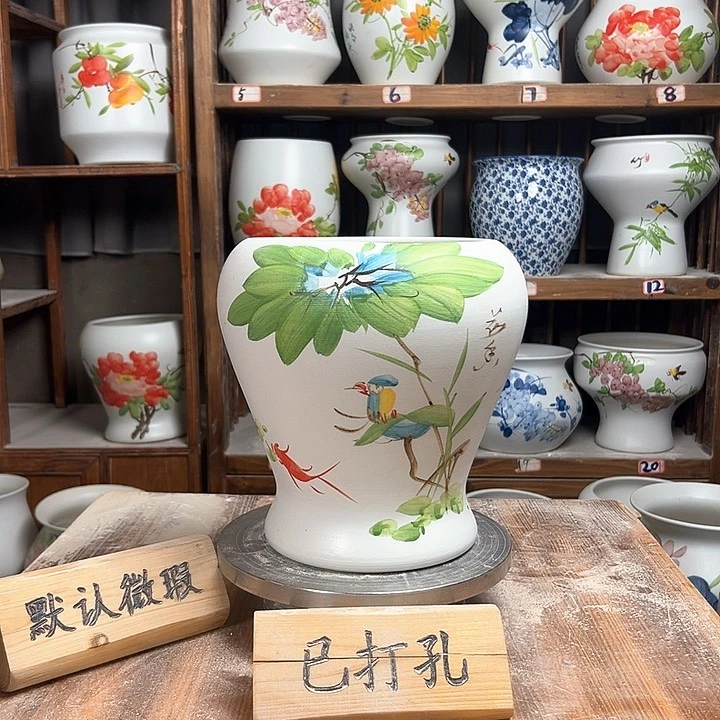 摆件鱼尾鸟新款陶瓷陶瓷