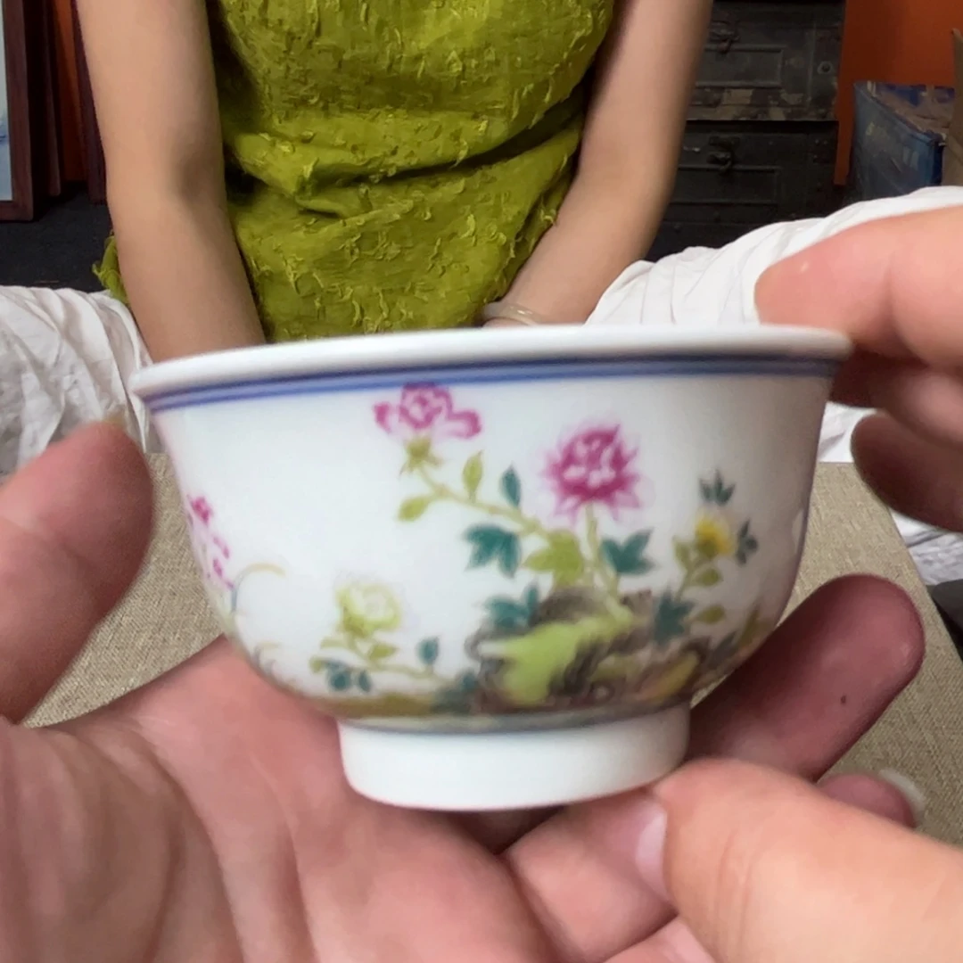 摆件瓷器的时候就像一