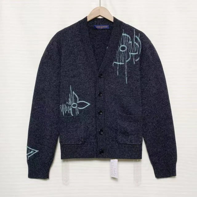 95新 LouisVuitton/路易威登 lv 线条 开衫/S码/XG-Y26322