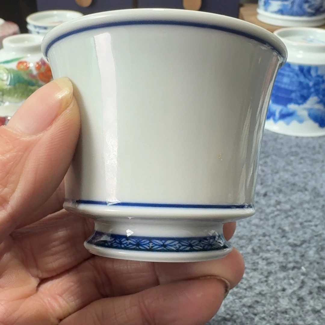 现代景德镇陶瓷手绘茶具