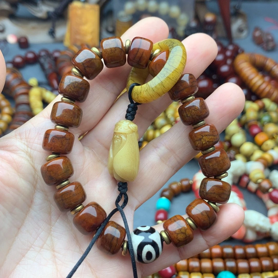 牛骨手串/手链牦牛骨手串