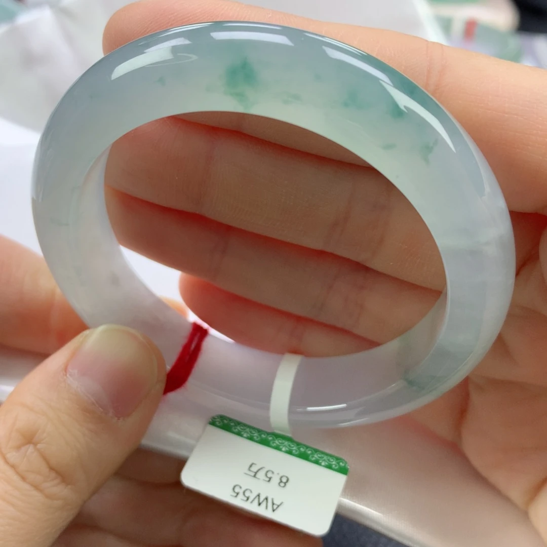 翡翠手镯未镶嵌55正