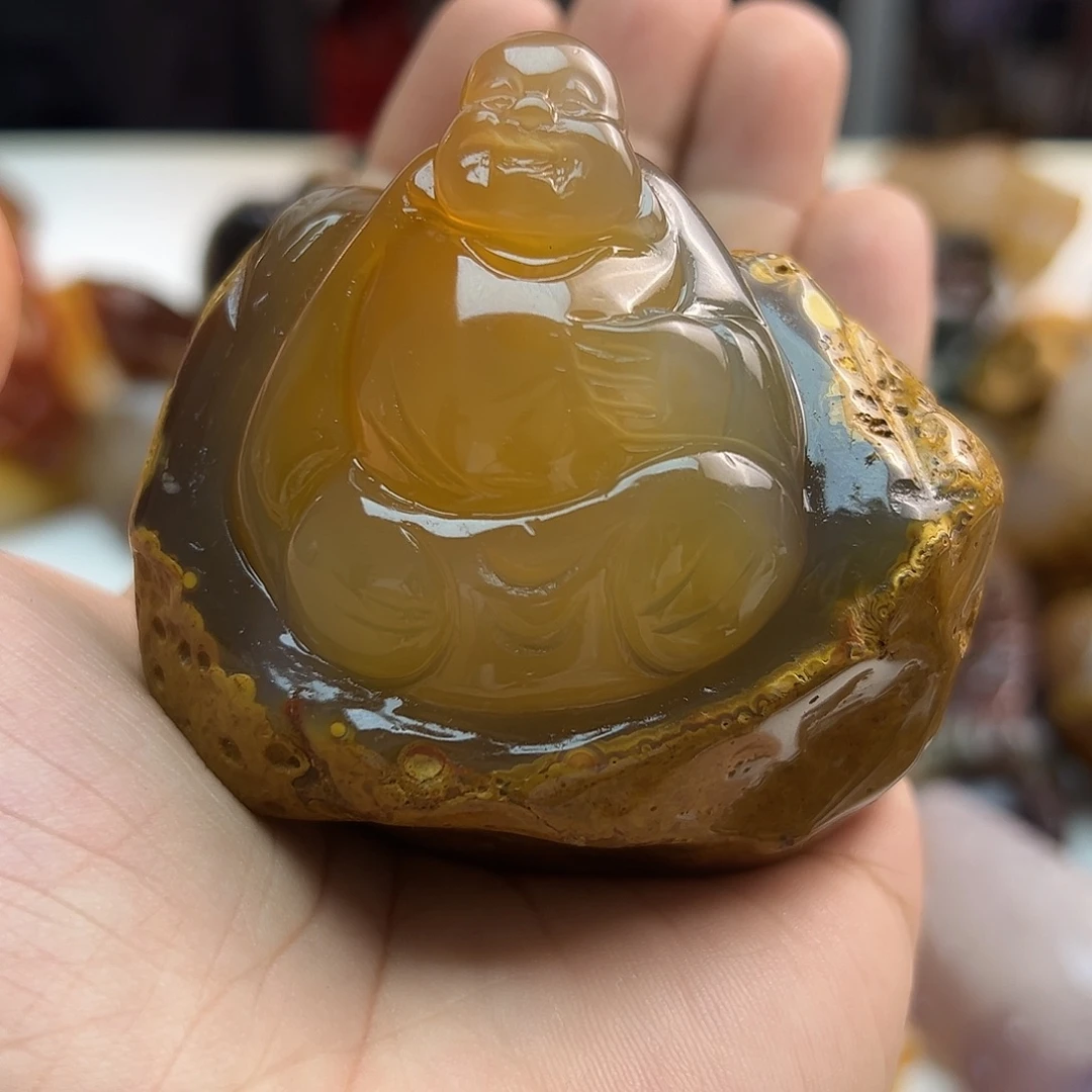 玛瑙/玉髓未镶嵌吊坠(不含链)