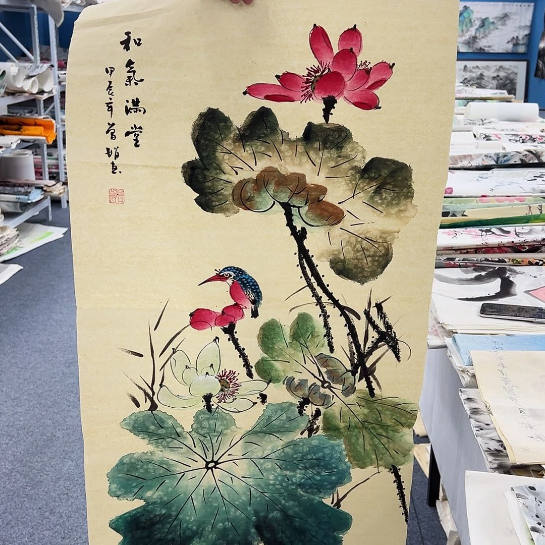 国画纯手绘作品欣赏