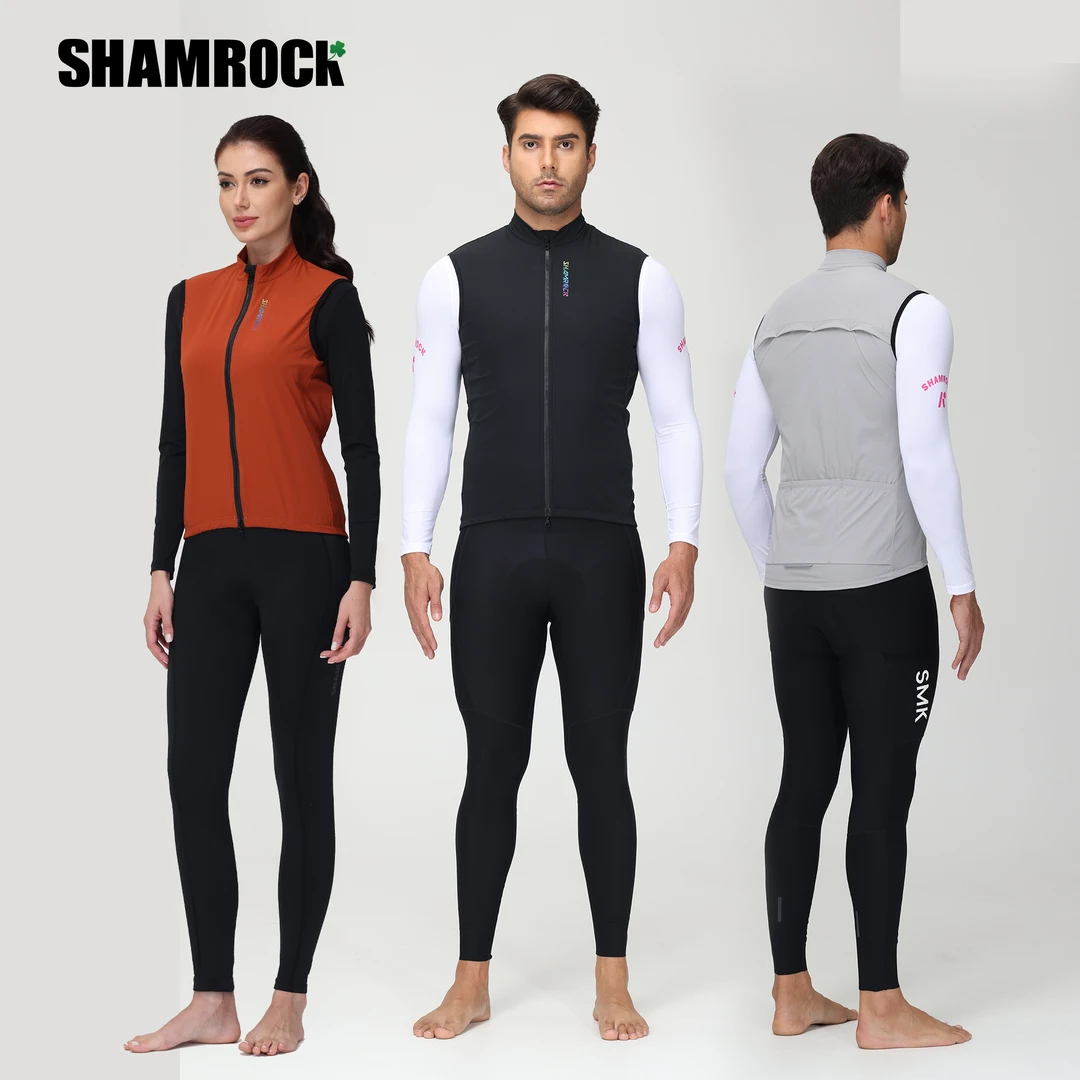 SHAMROCK仕玛客三叶草春秋季节骑行风衣骑行马甲-西蒙