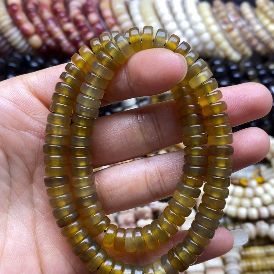 驼骨手串/手链羊角9毫米108