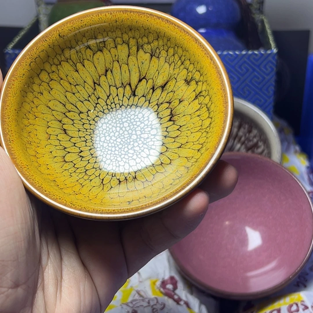 茶盏建阳建盏喝茶主人杯