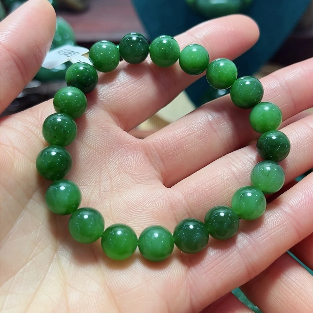 和田玉手串未镶嵌