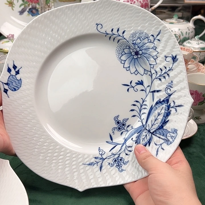 梅森蓝洋葱28cm主餐盘