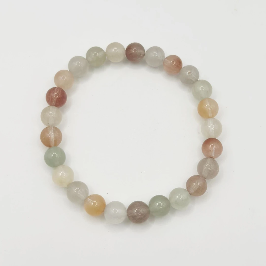 天然兔毛手串多样性发货