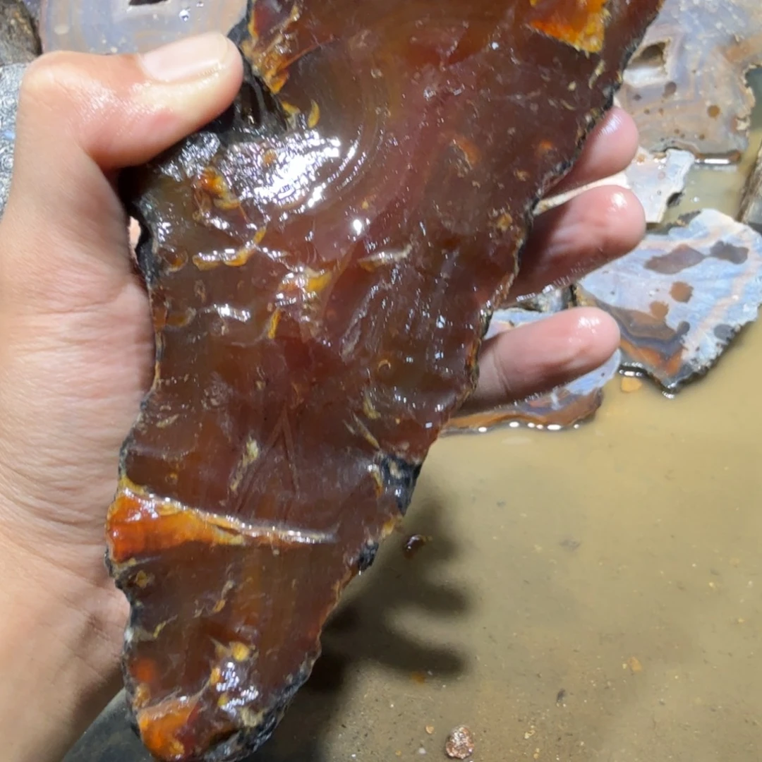 未镶嵌玛瑙/玉髓珠宝半成品