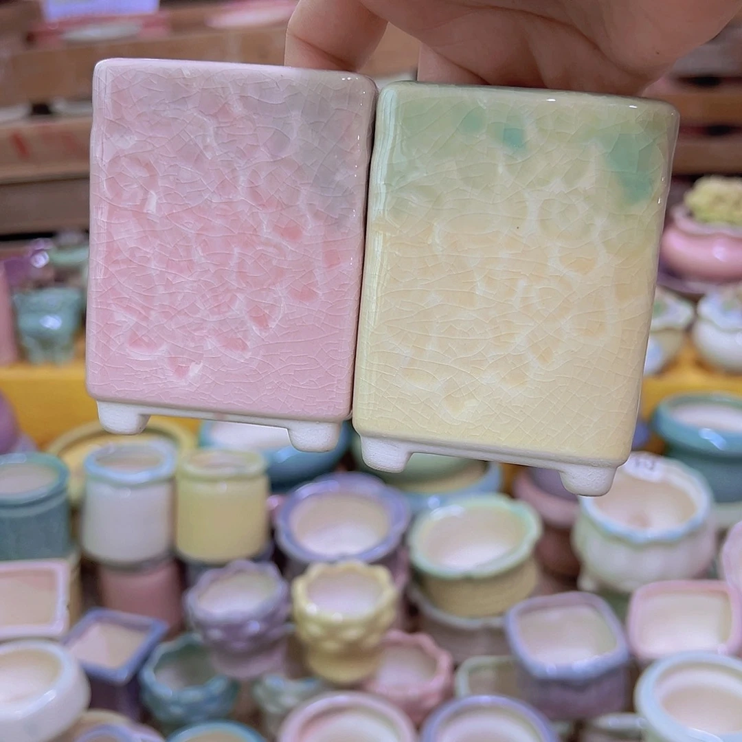 陶瓷花盆当场满12包邮