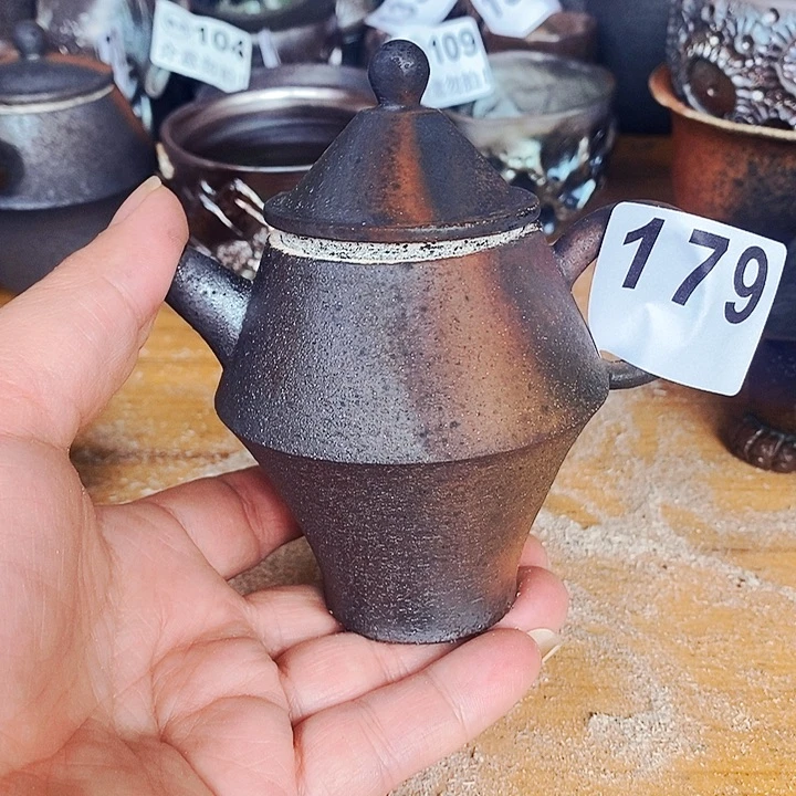 紫砂茶杯柴烧纯手工179