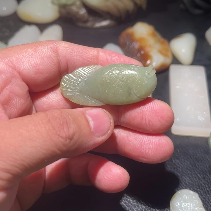 未镶嵌和田玉笔搁