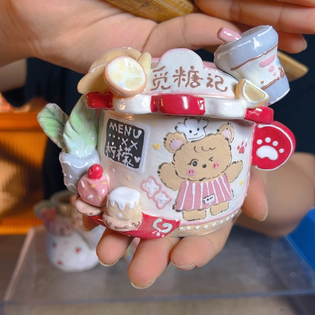 老梧家的手工多肉花盆