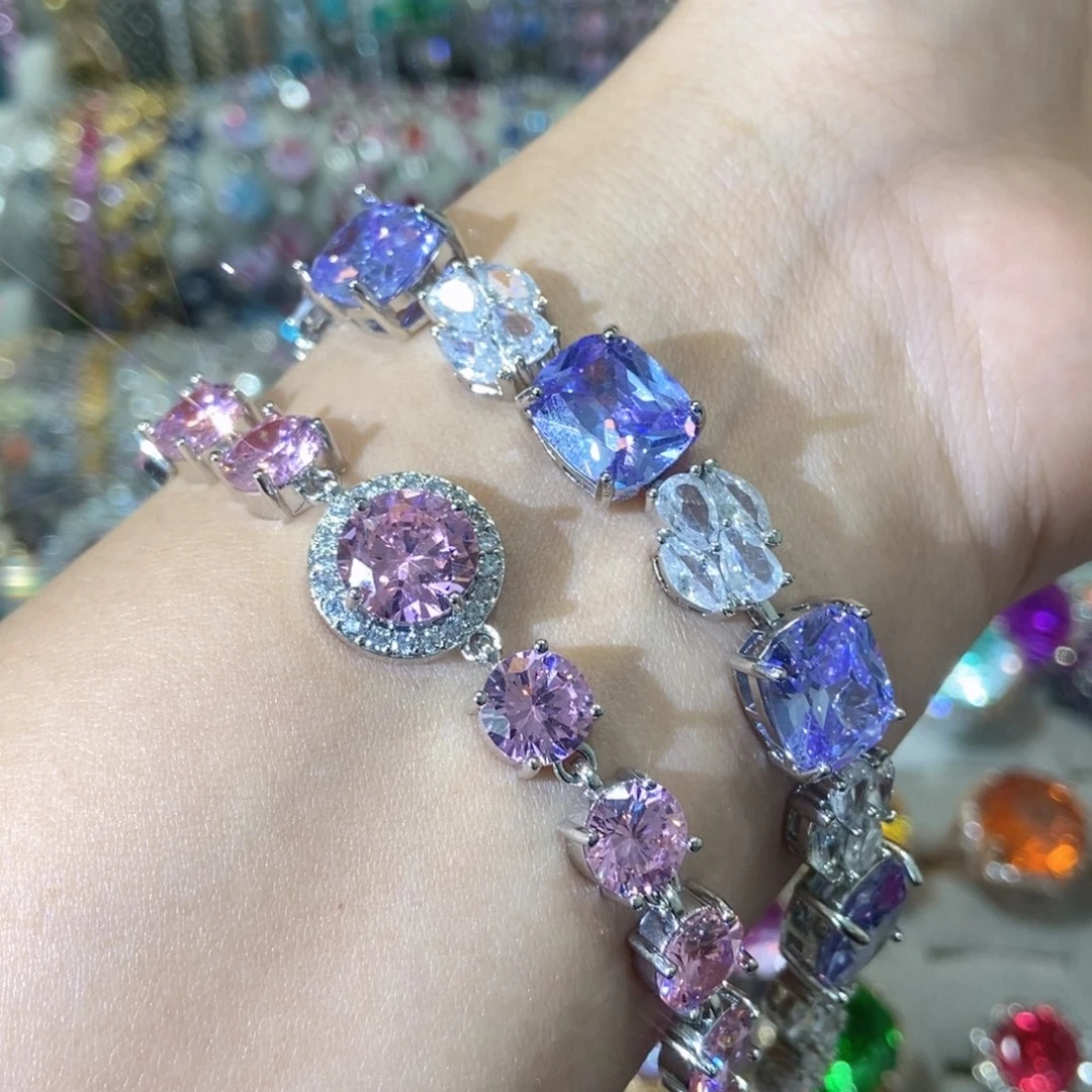 6锆石（处理）手链