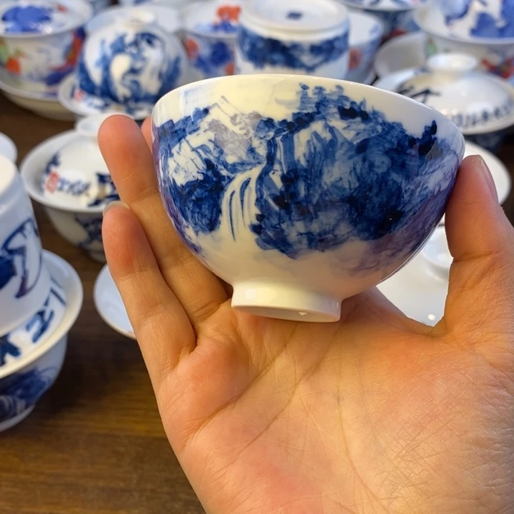 竹***ᐝ瓷片景德镇陶瓷艺术