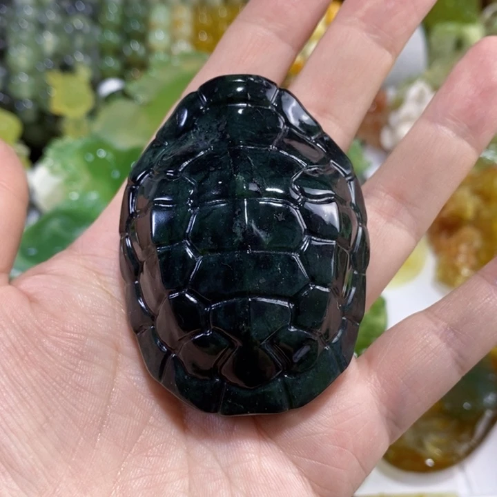 未镶嵌岫玉手把件