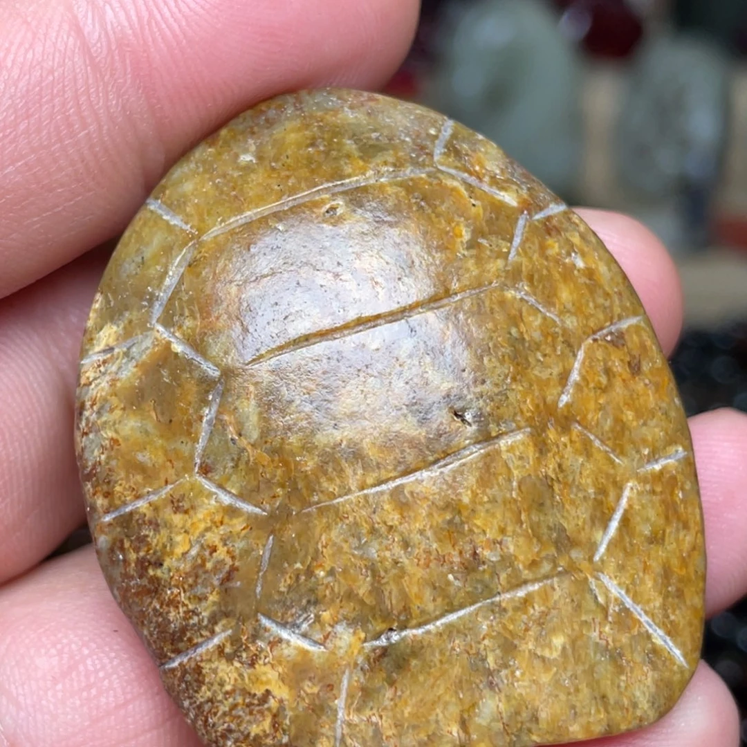 岫岩河磨玉（透闪石质玉）未镶嵌颈饰