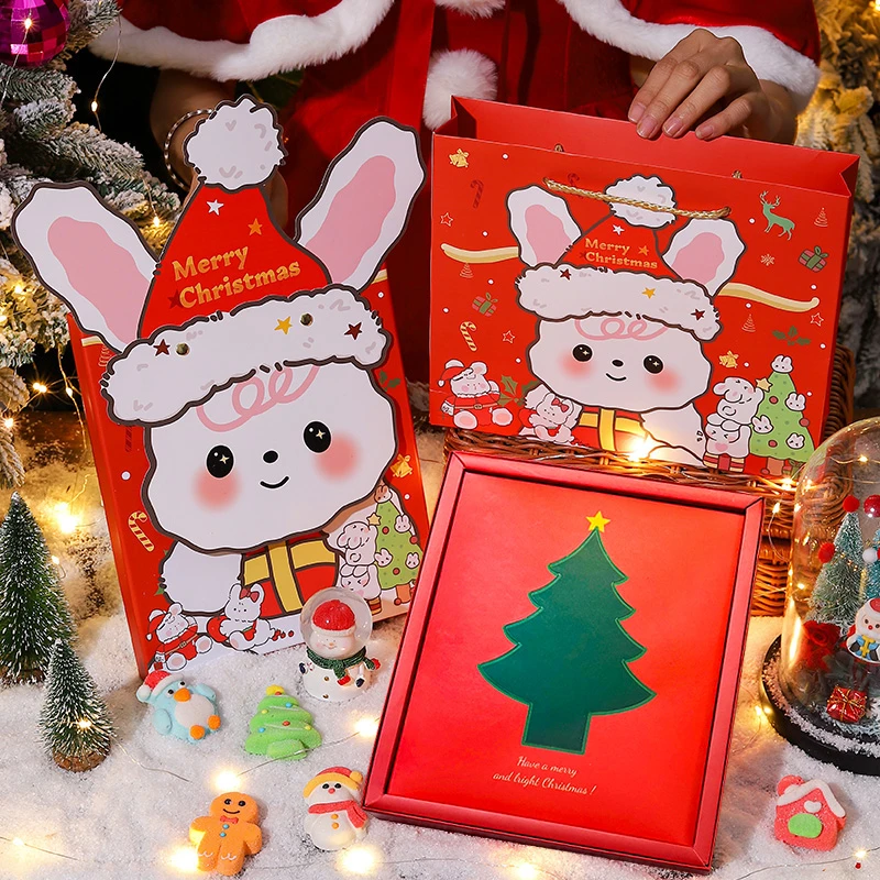 圣诞节平安夜创意糖果礼盒装送男女友儿童礼物软糖棉花糖棒棒糖
