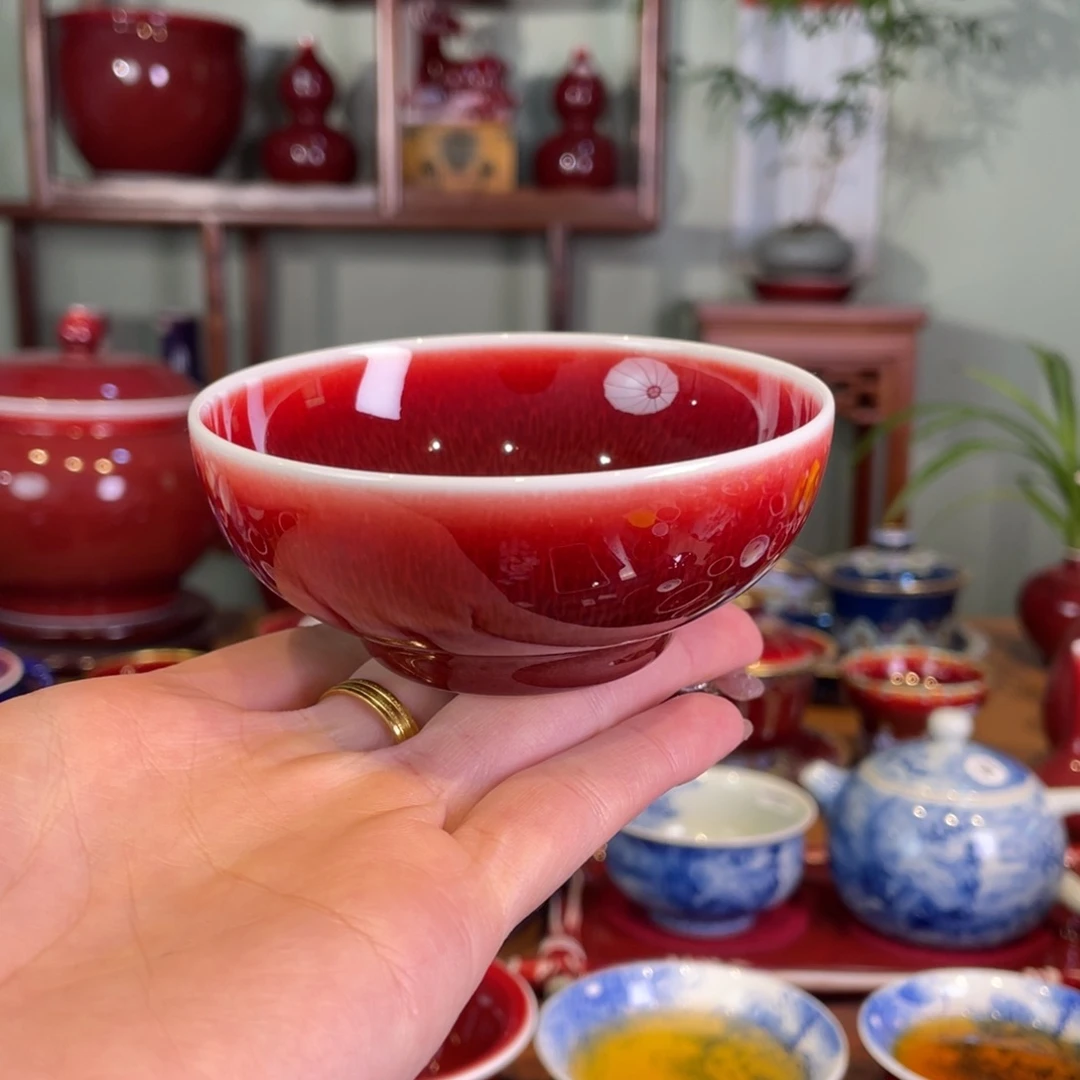 l****清欢雅玩原矿郎红福利普洱杯