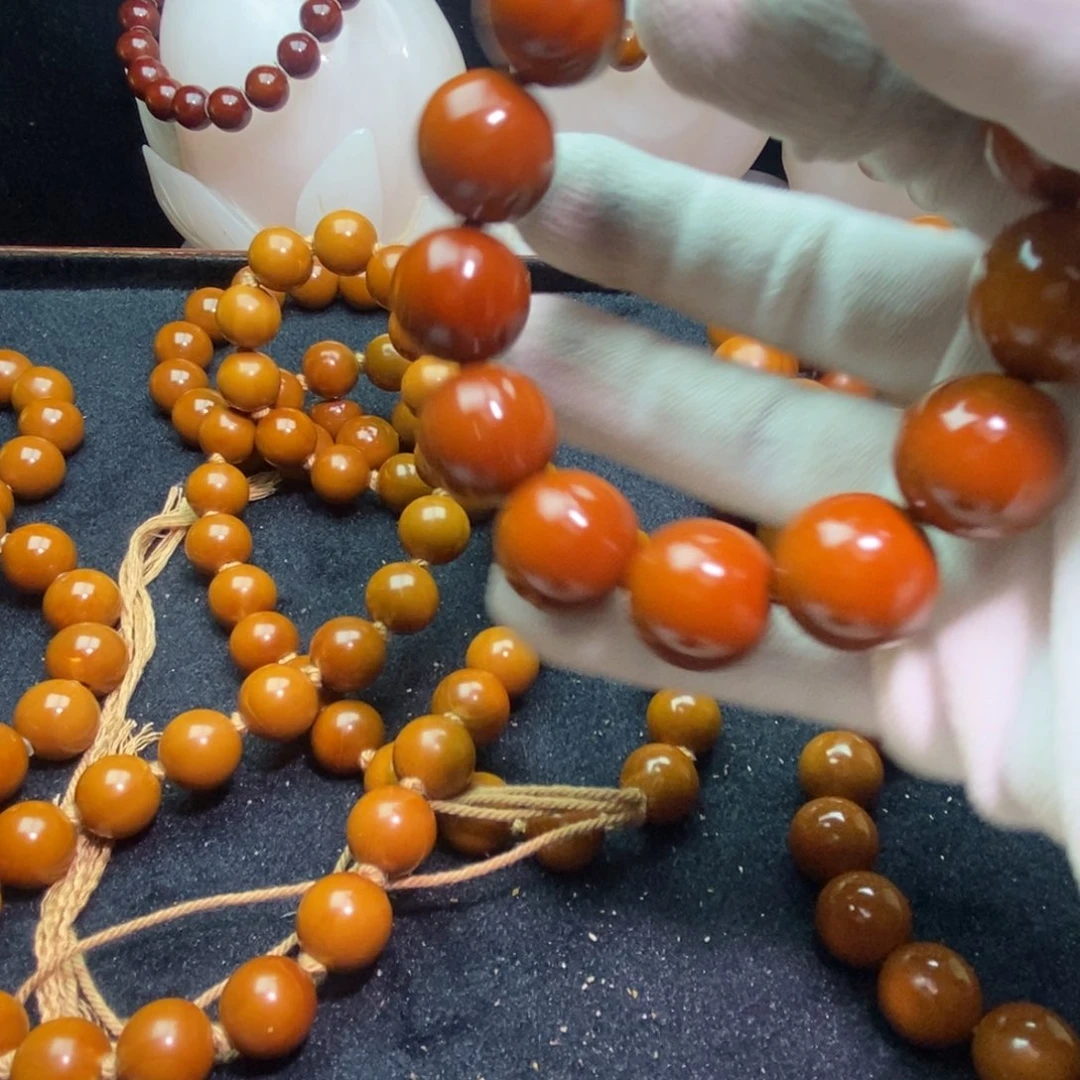 橄榄核手串/手链老**了1.75+树王全品小孔无补漏