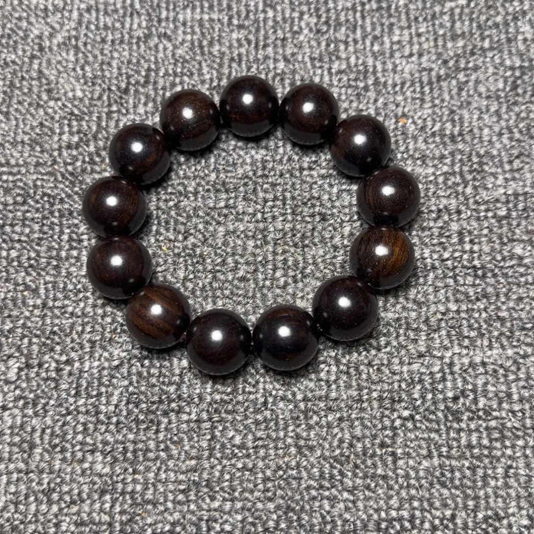 德***才东非黑黄檀（紫光檀）1.8手串手链6666