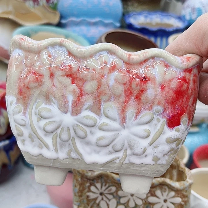 多肉绿植陶瓷花盆