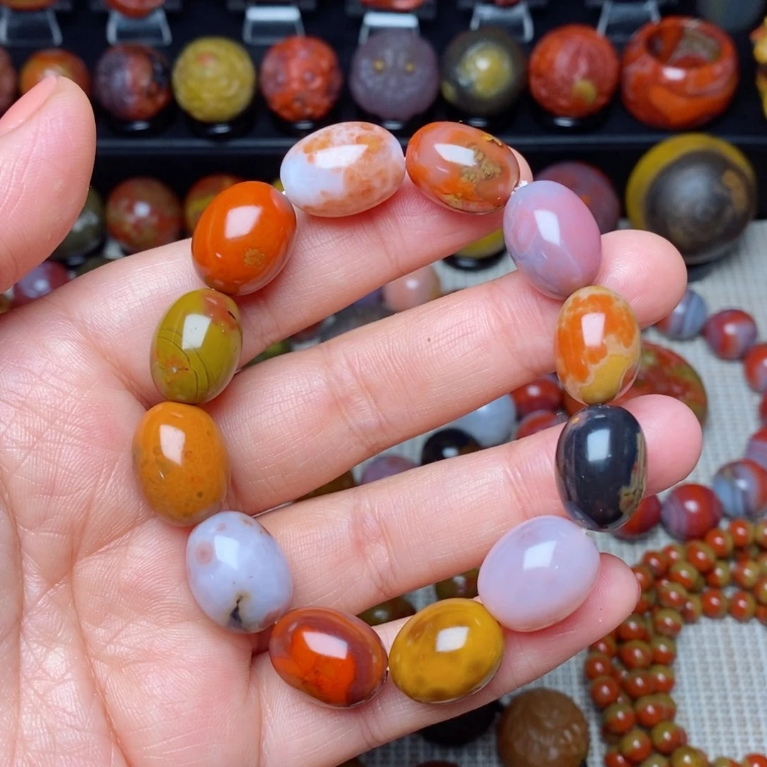 玛瑙/玉髓战国红玛瑙未镶嵌