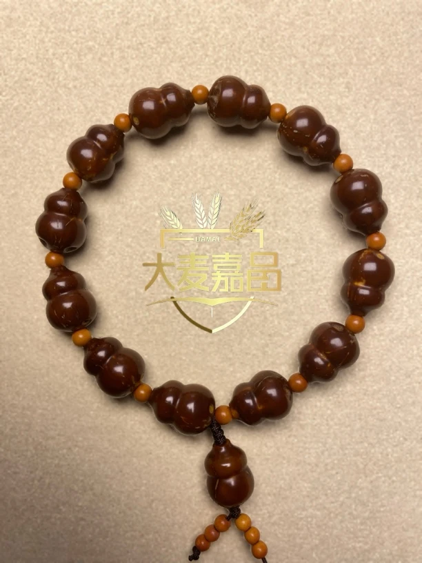紫金鼠葫芦手串雕刻小葫芦紫金鼠手串