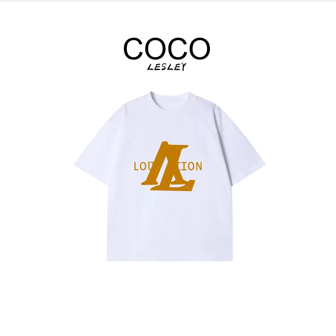 澳门港正品280克纯棉T恤小众设计师潮牌时尚圆领宽松男装#6349