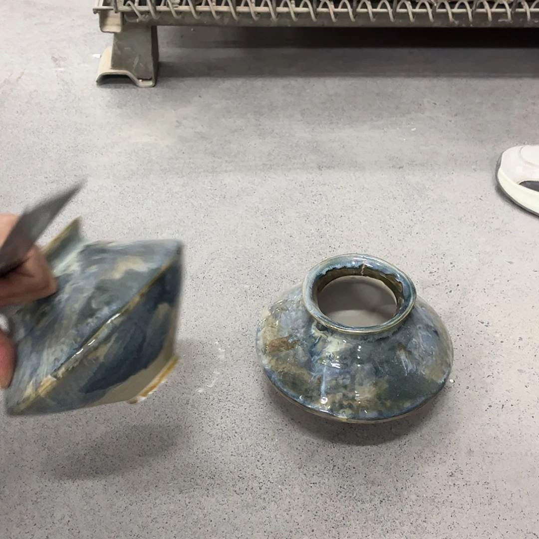 微瑕口径9高度13两个装