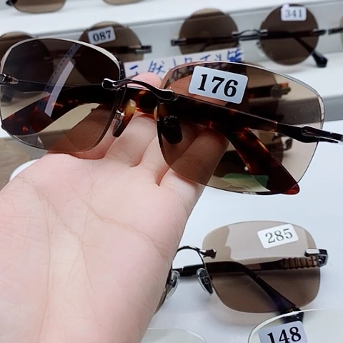 分体式天然水晶石头镜