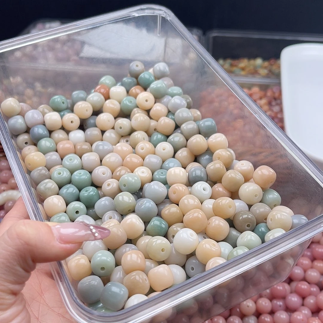 白玉菩提吊坠a锅底12mm/50+10颗