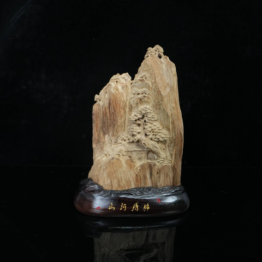 6580 加里曼丹沉香红油老料锦绣河山 191.6g/含506.6g