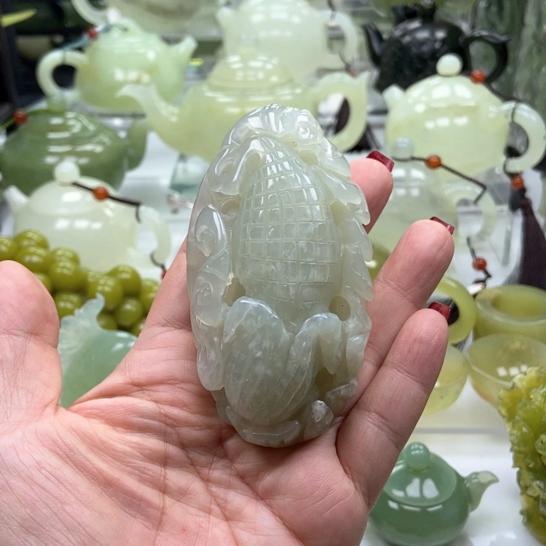 蛇纹石玉手链未镶嵌