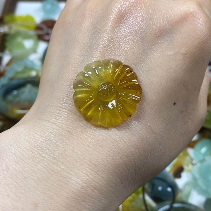 蛇纹石玉未镶嵌吊坠?***?