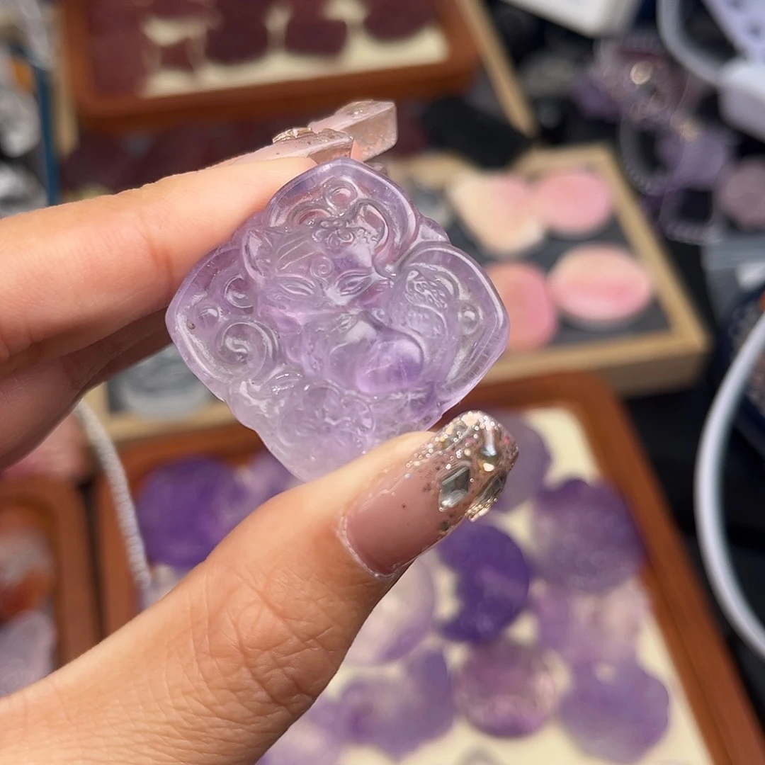 水晶珠宝半成品未镶嵌巨*2