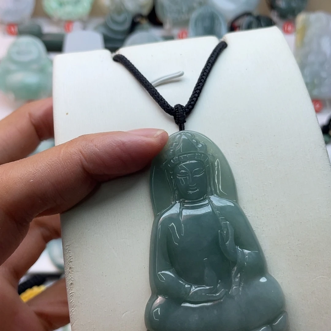 【闪购商品】翡翠未镶嵌颈饰爱**生翡翠
