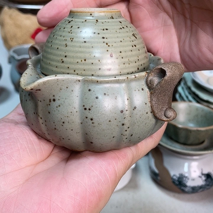 壶老段烧陶瓷茶器