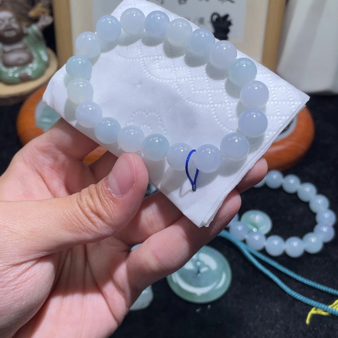 翡翠未镶嵌颈饰手串5