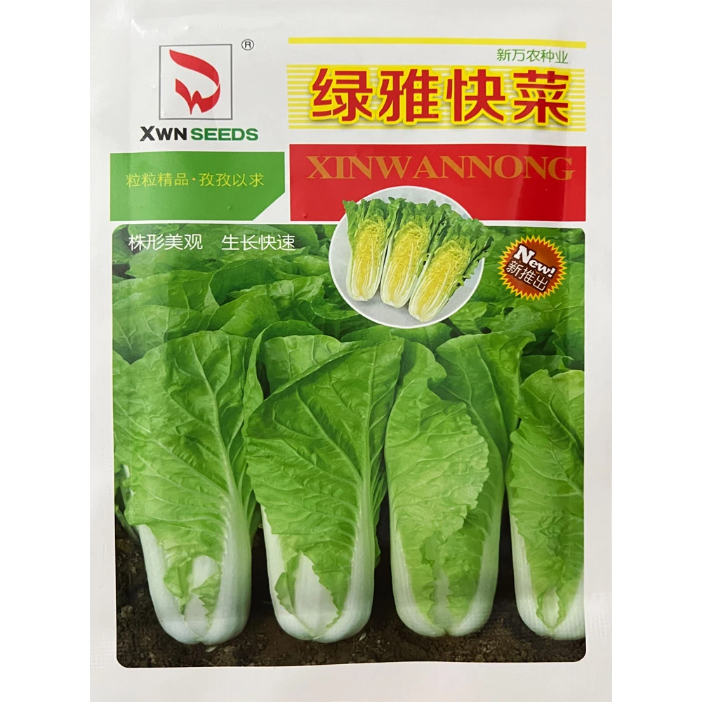 新万农 绿雅快菜种子 四季小白菜 无毛黄心小白菜种子