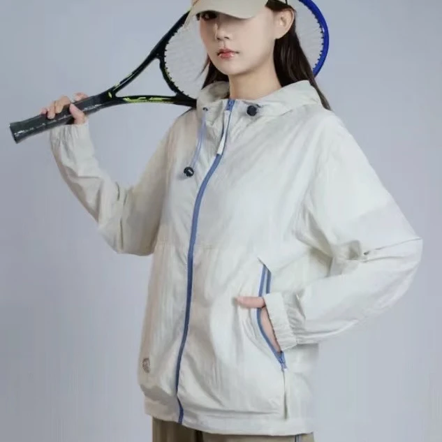01欢公子2025新款防紫外线户外时尚休闲简约防晒衣男女同穿