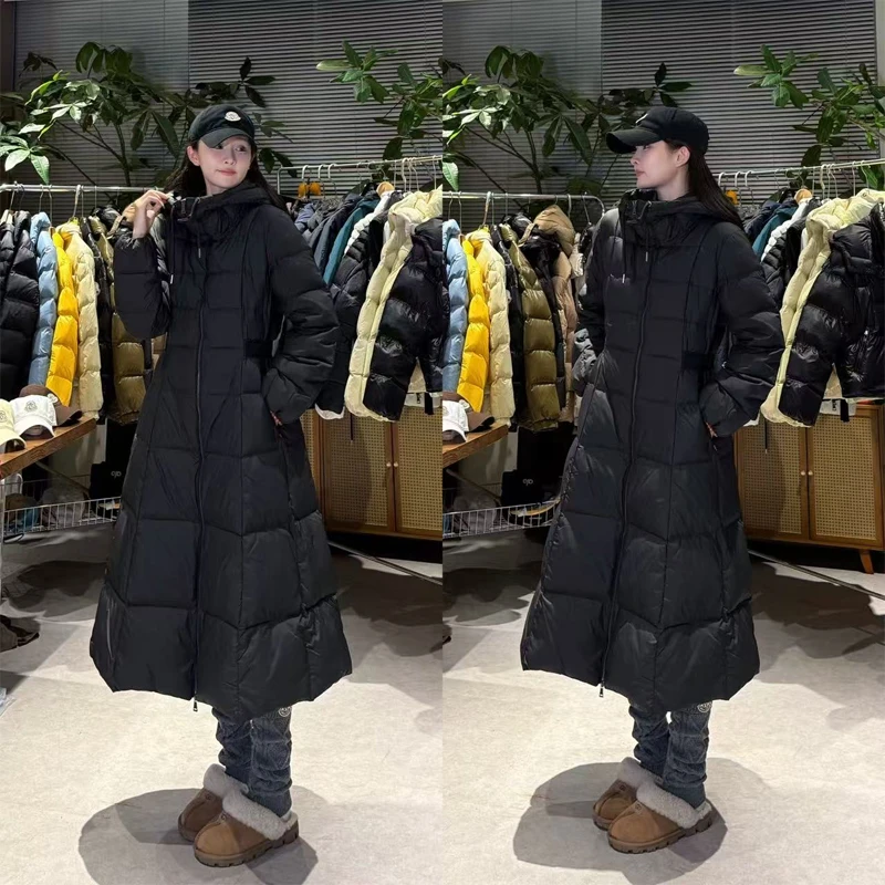 鹅绒全队系列{原单带标带盒带LG}长款小妖精羽绒服外套LTT-YY018