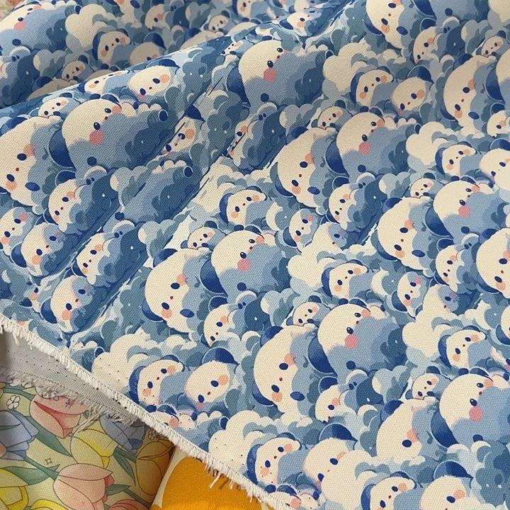 棉一米价纯棉14安帆布1.1米宽果子布艺D