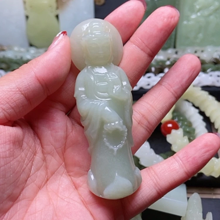 【闪购商品】和田玉未镶嵌颈饰消**王